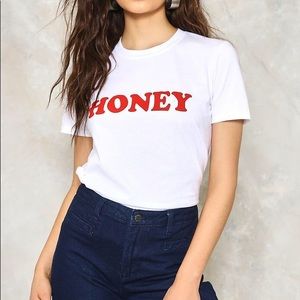 “HONEY” crop top (from Princess Polly)